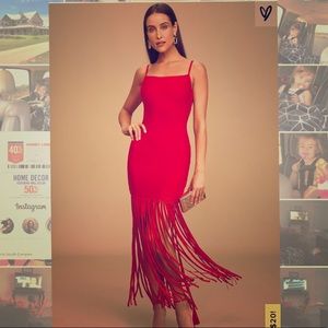 New with tags Lulus Red Dress